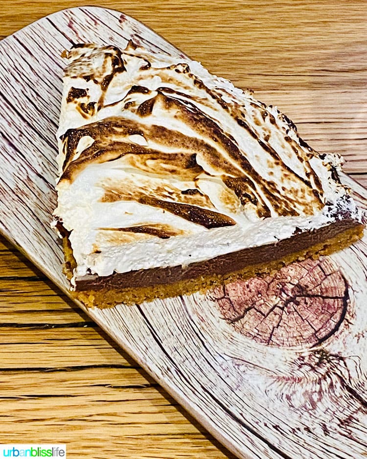 dessert smores at vaux restaurant in portland