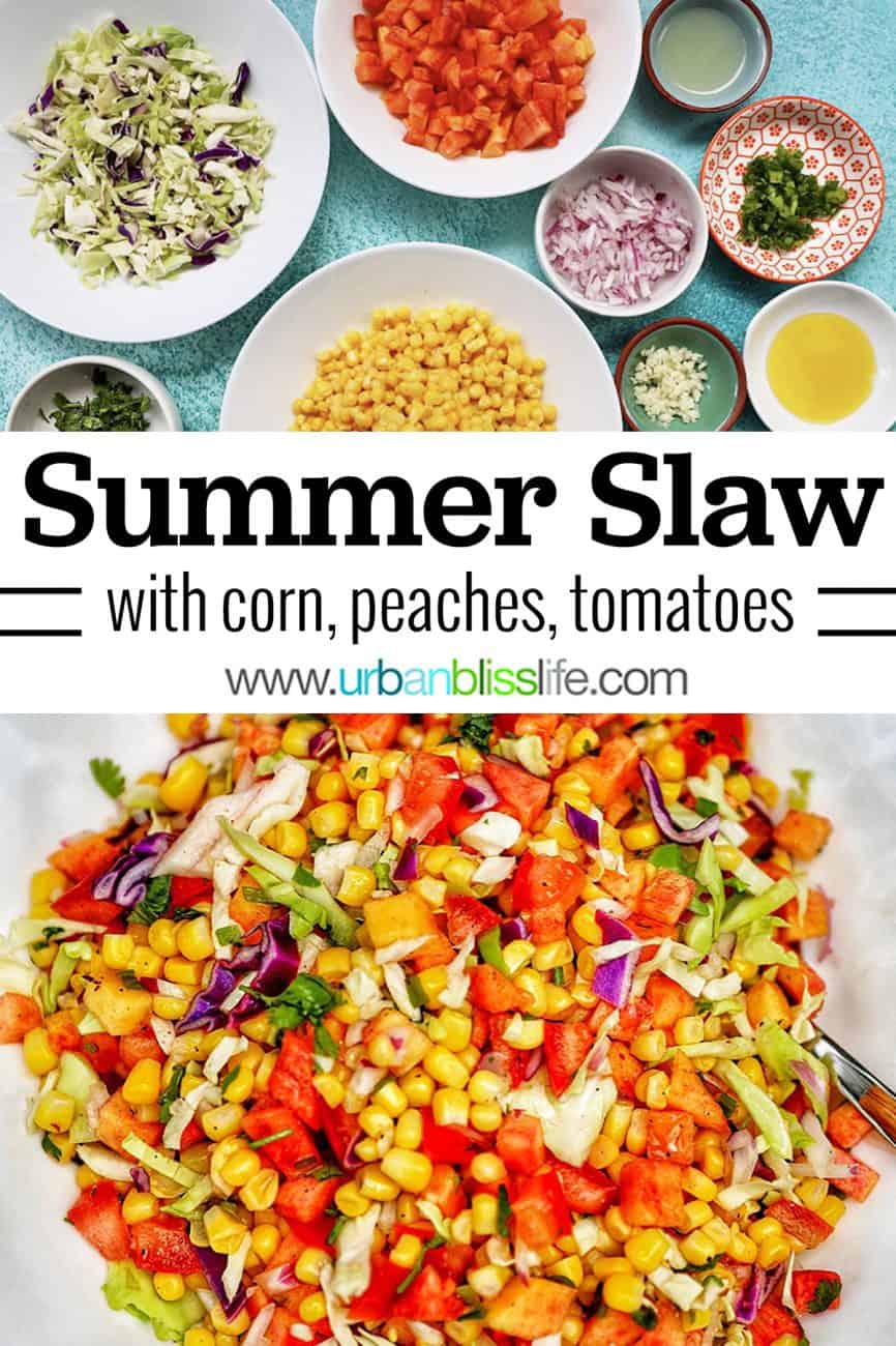 main graphic for Summer Slaw recipe