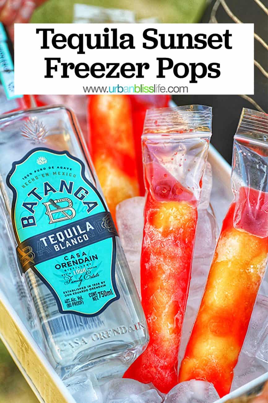 main graphic for Tequila Sunset Freezer Pops