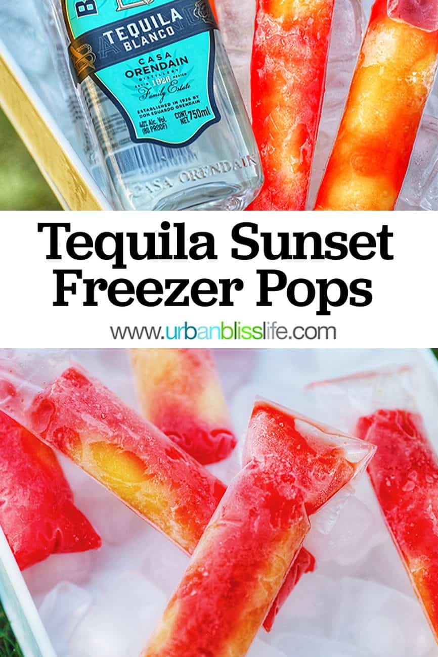 main graphic for Tequila Sunset Freezer Pops