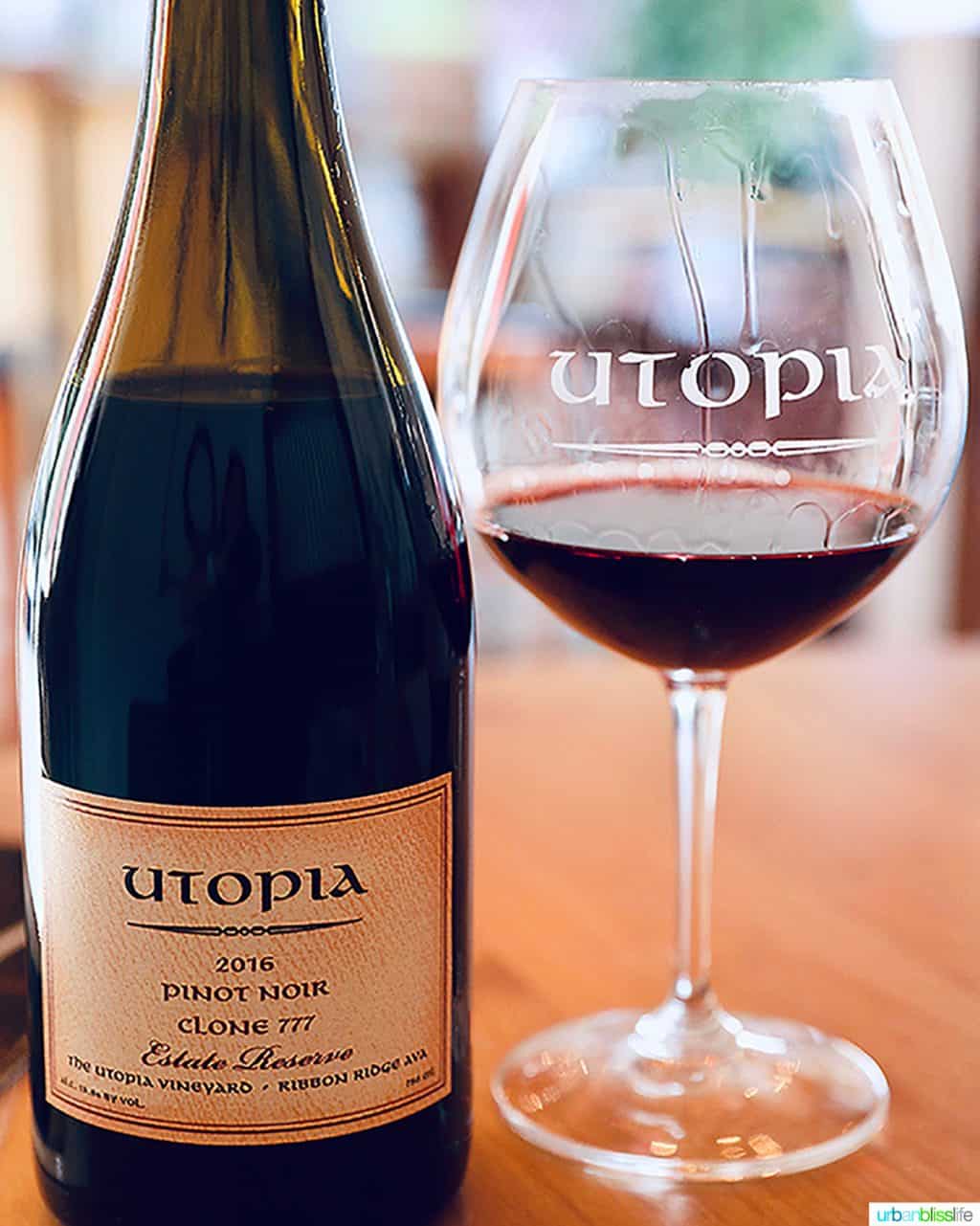 Utopia Vineyard pinot noir clone 777