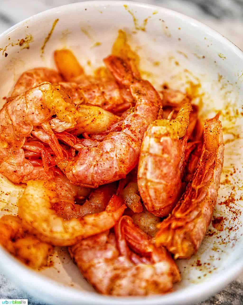 seasoned shrimp