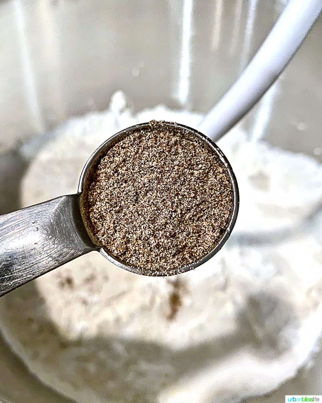 teaspoon of ground cardamom