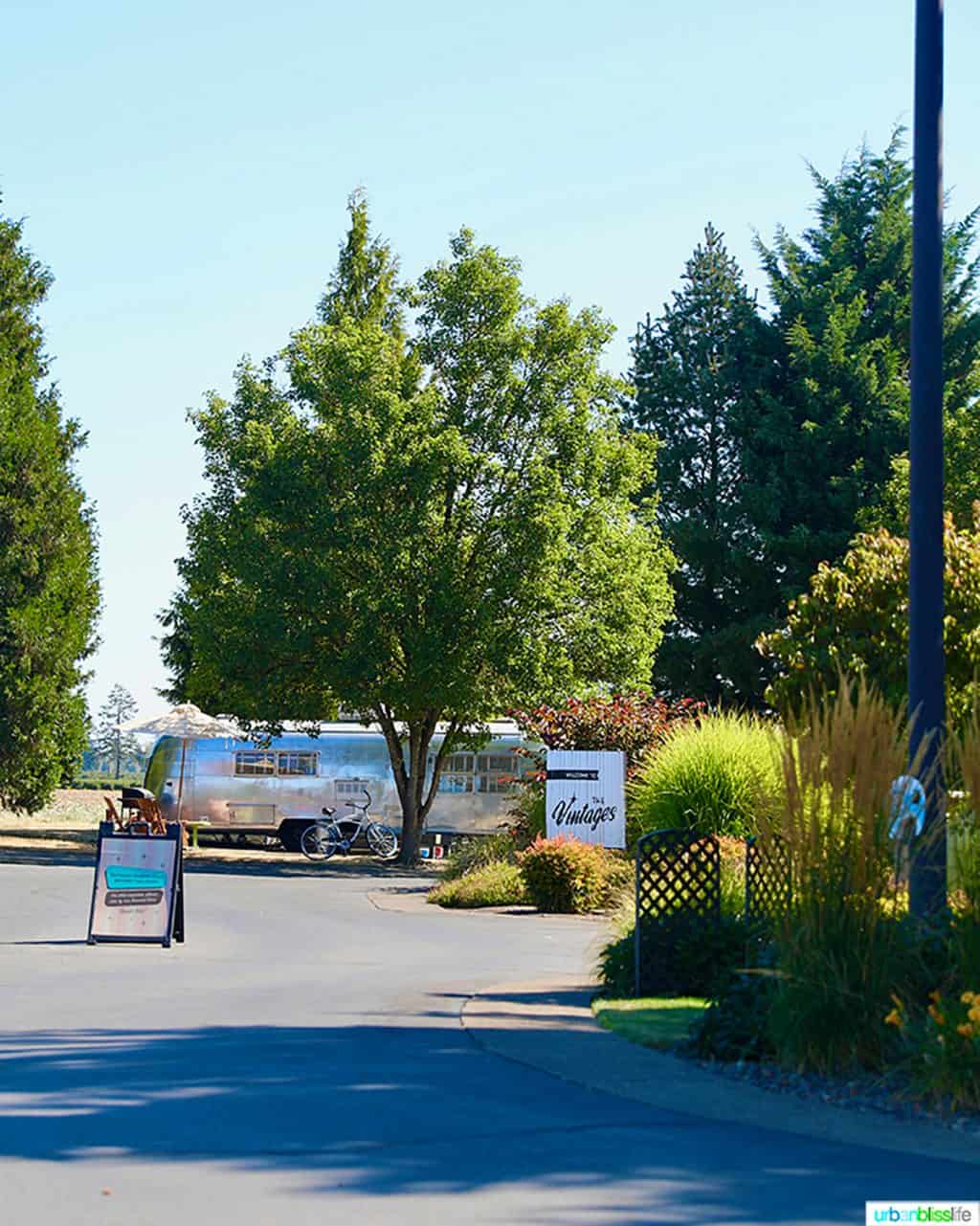 street at Vintages Trailer Resort