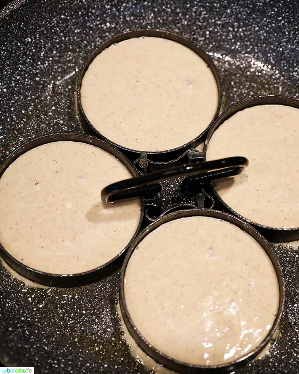 pancakes on the skillet