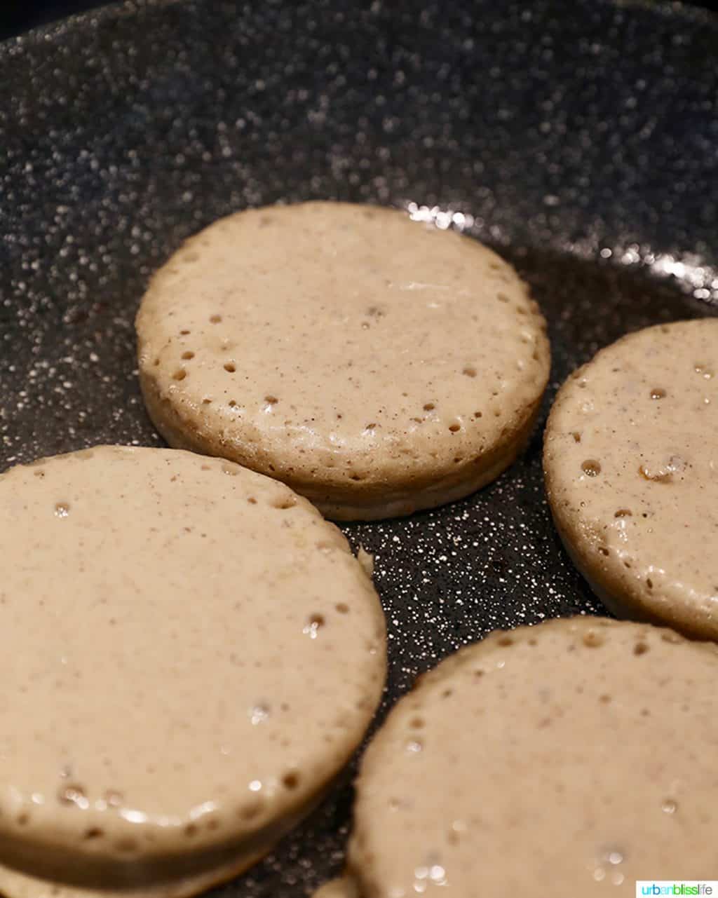 pancakes on the skillet