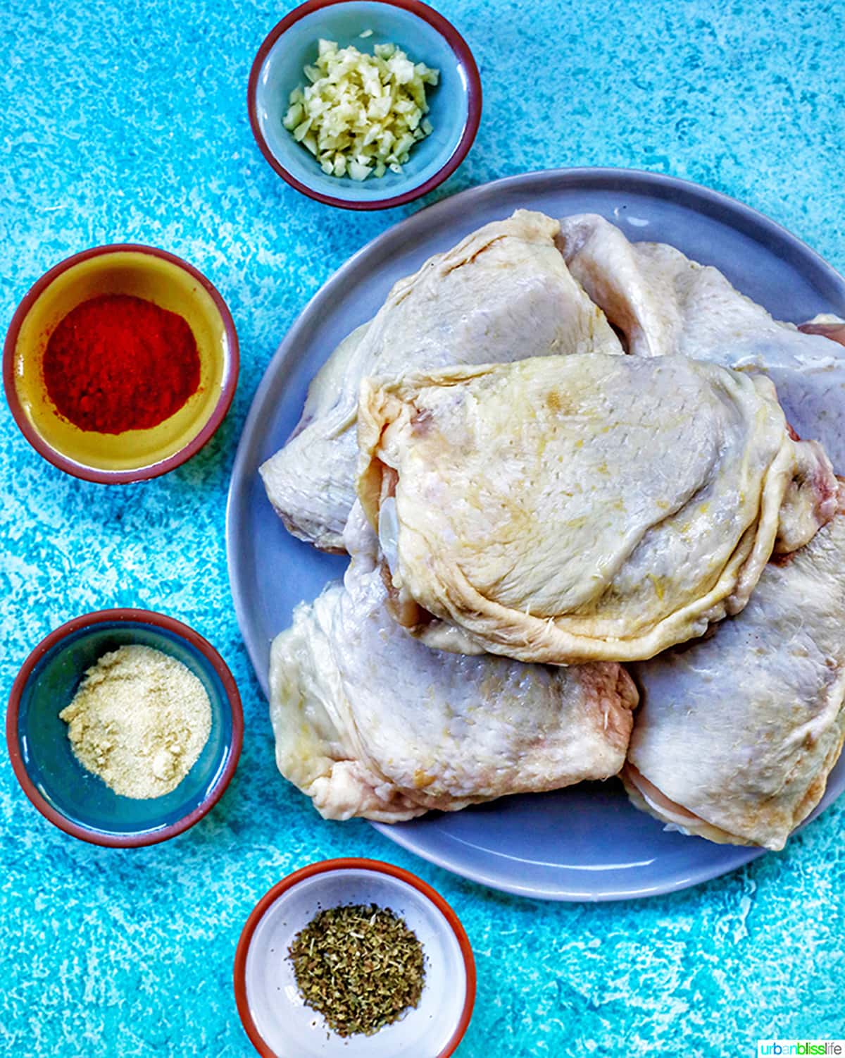 ingredients for air fryer paprika chicken