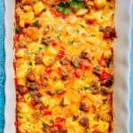 make ahead breakfast casserole