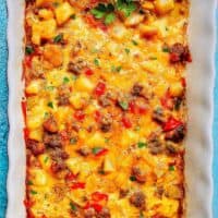 make ahead breakfast casserole