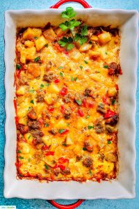 make ahead breakfast casserole