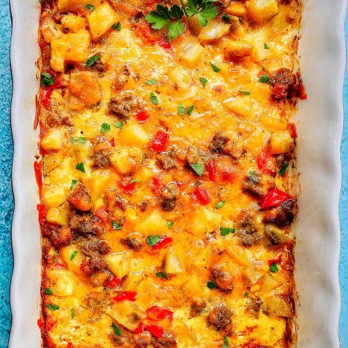 make ahead breakfast casserole