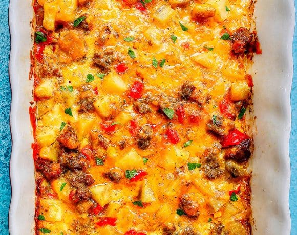 make ahead breakfast casserole