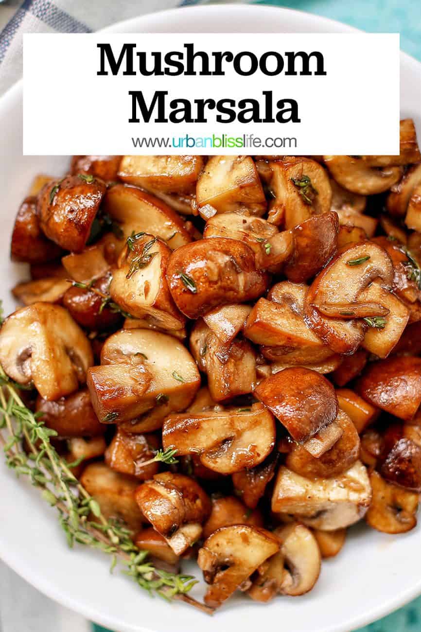mushroom marsala with title text
