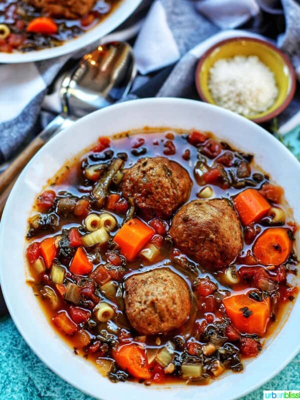 Slow Cooker Meatball Soup