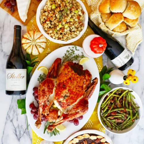 Small Thanksgiving Dinner at home