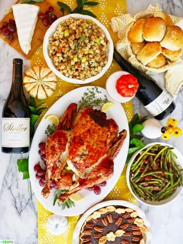Small Thanksgiving Dinner at home