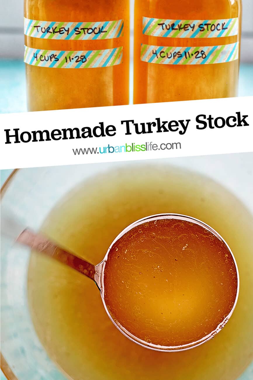 Easy Homemade Turkey Stock