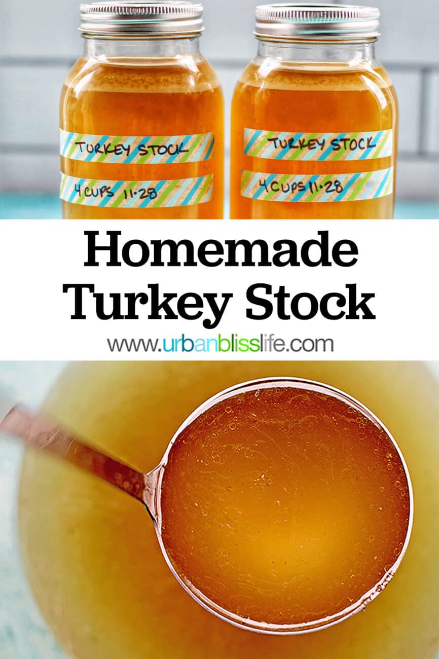 Easy Homemade Turkey Stock
