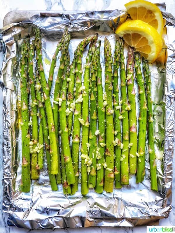 garlic lemon asparagus
