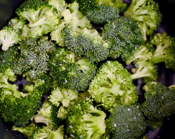 broccoli in the Ninja Foodi