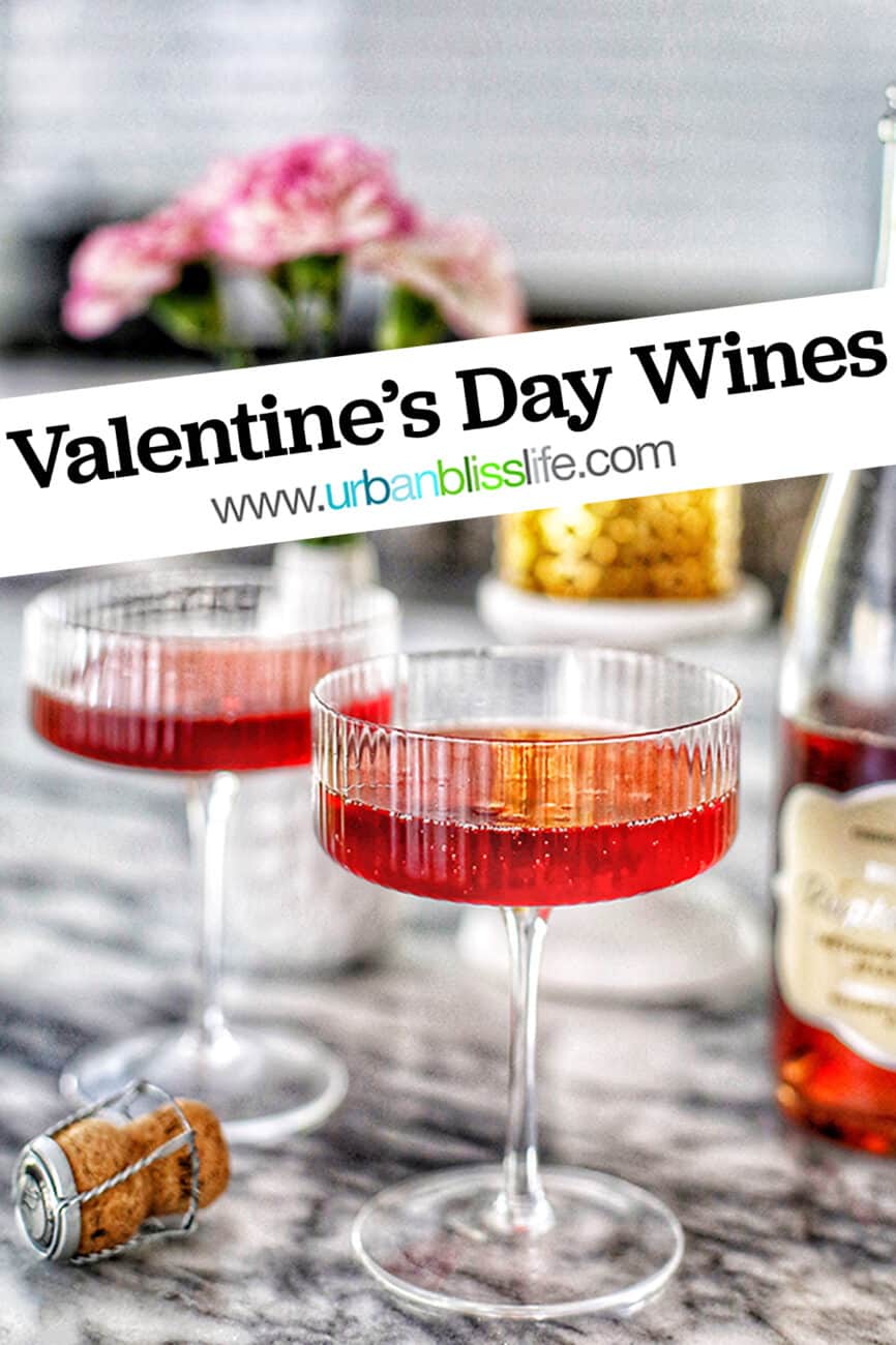 Valentine's Day Wines main image with text overlay