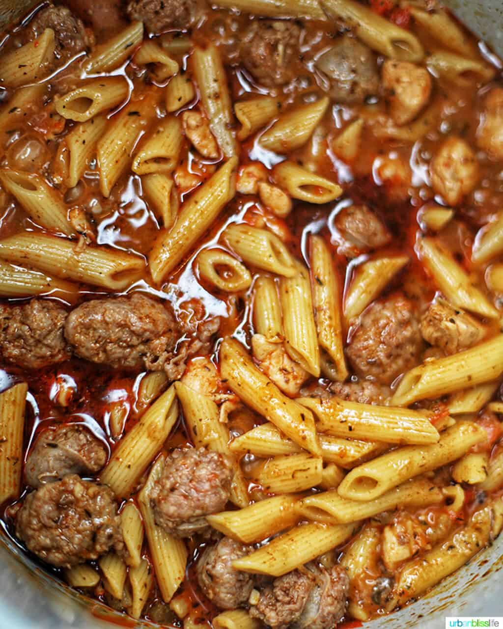 Ninja Foodi Cajun Chicken Pasta