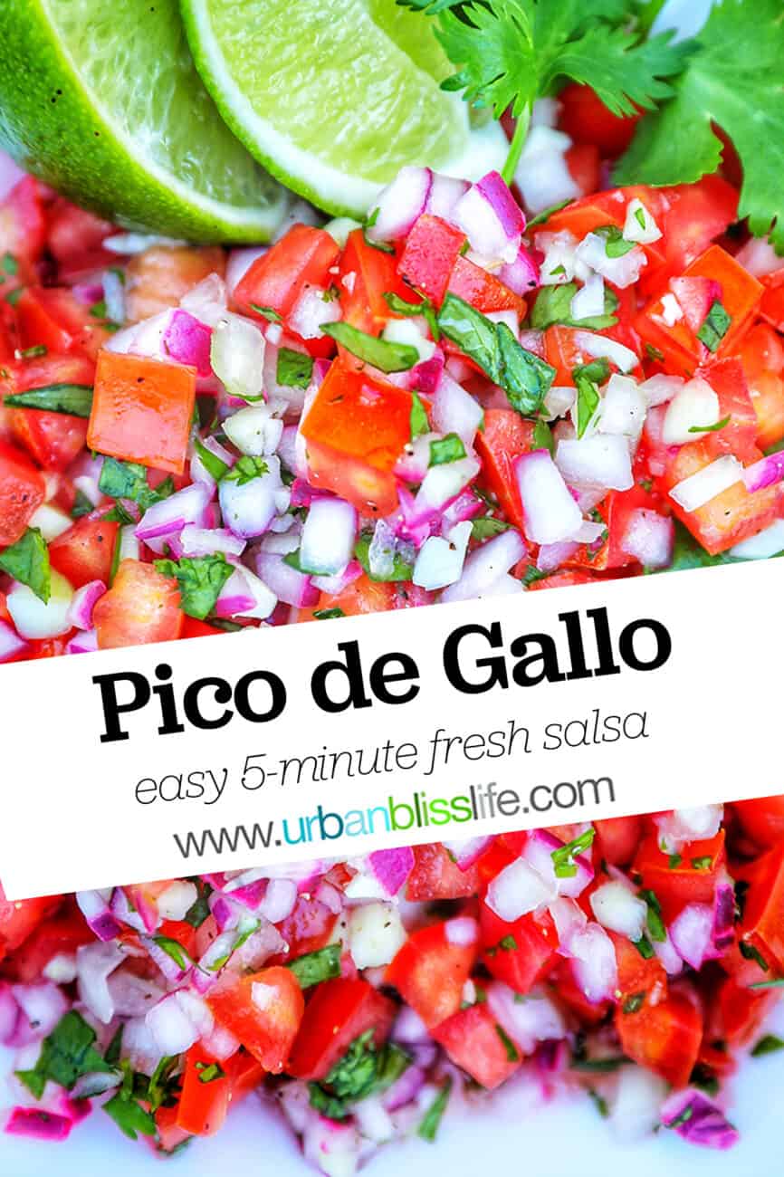 pico de gallo with text overlay