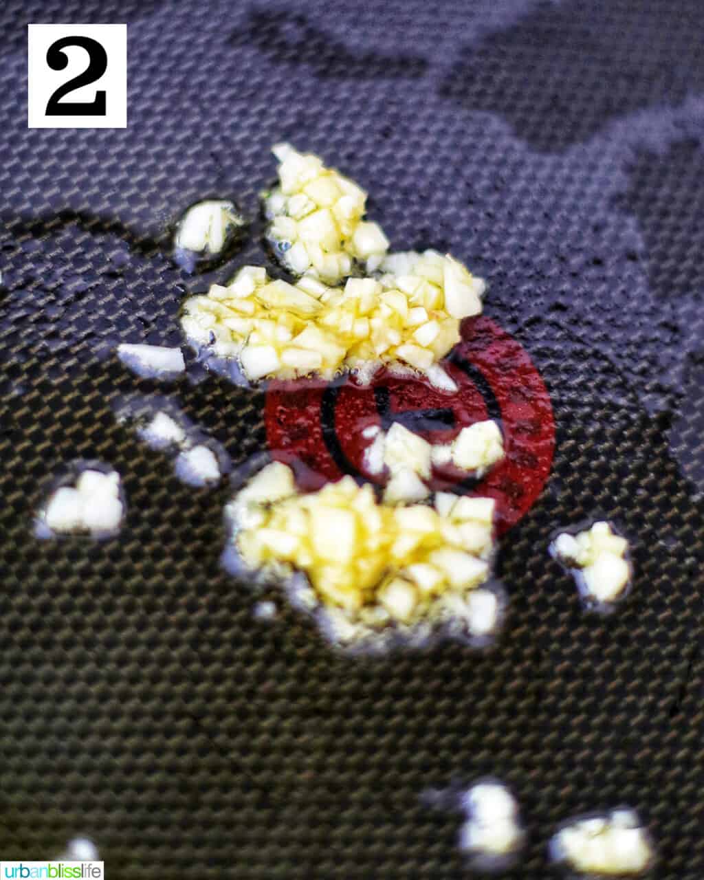 cooking garlic