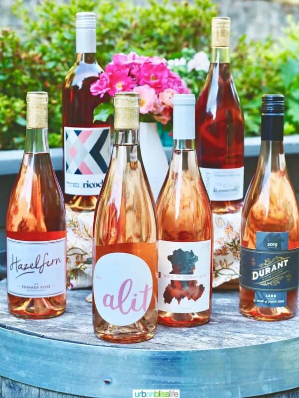 7 bottles of the best rosé wines to drink in 2021 on a wine barrel