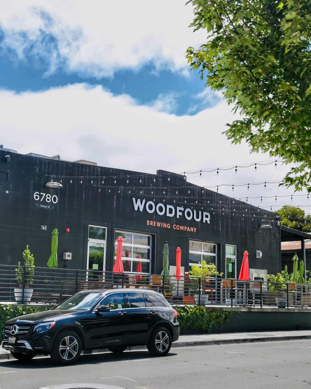 Woodfour Brewery at the Barlow in Sebastopol