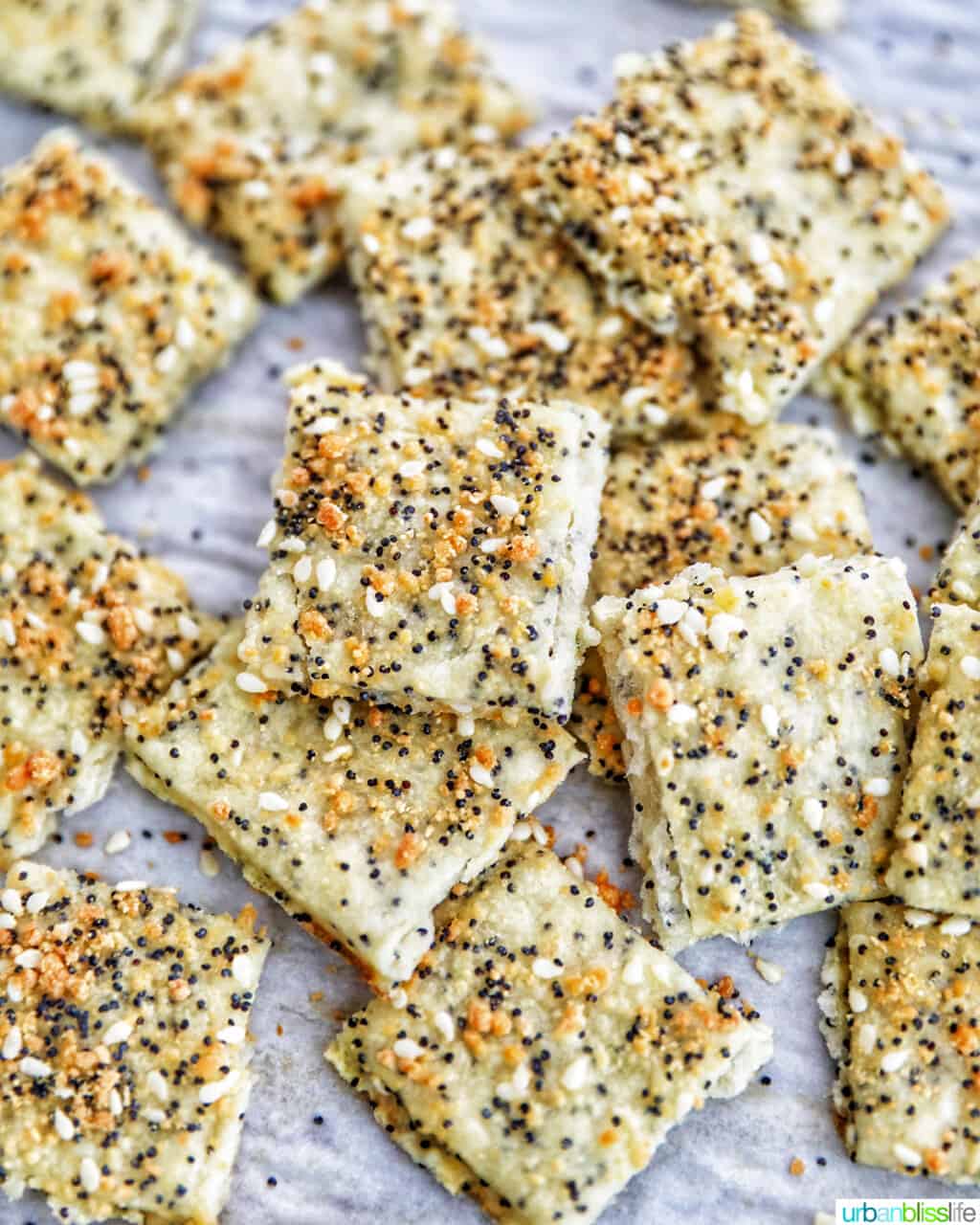 Sesame crackers