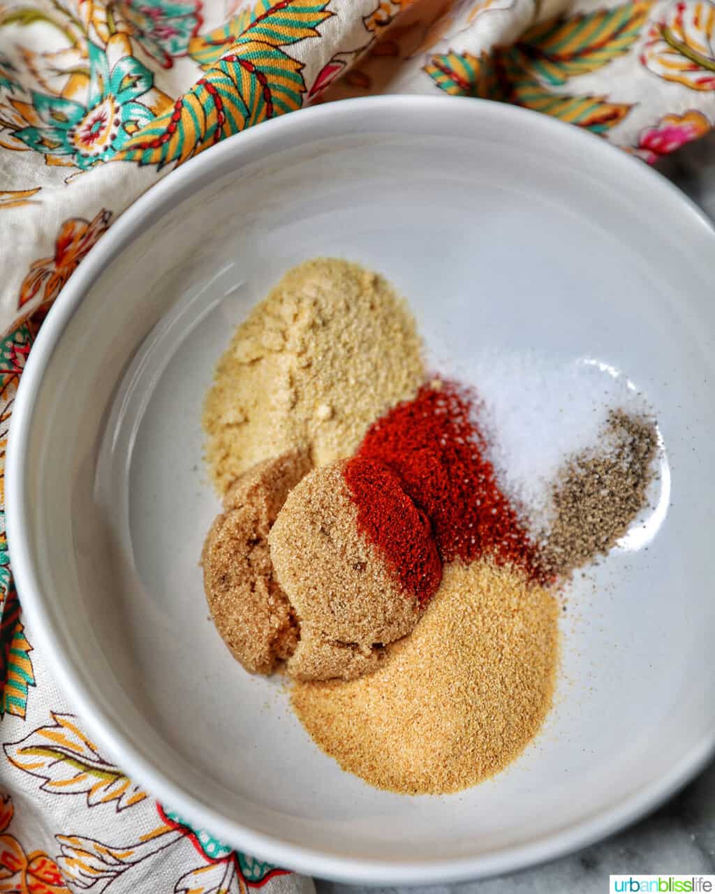 spices in a bowl