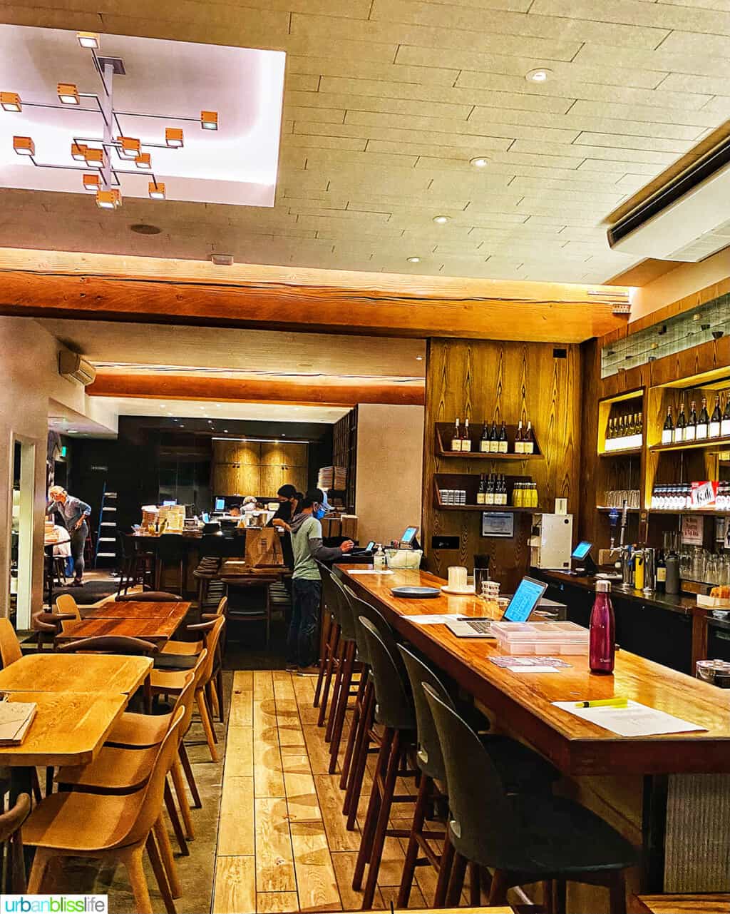 Bamboo Sushi SE Portland location interior