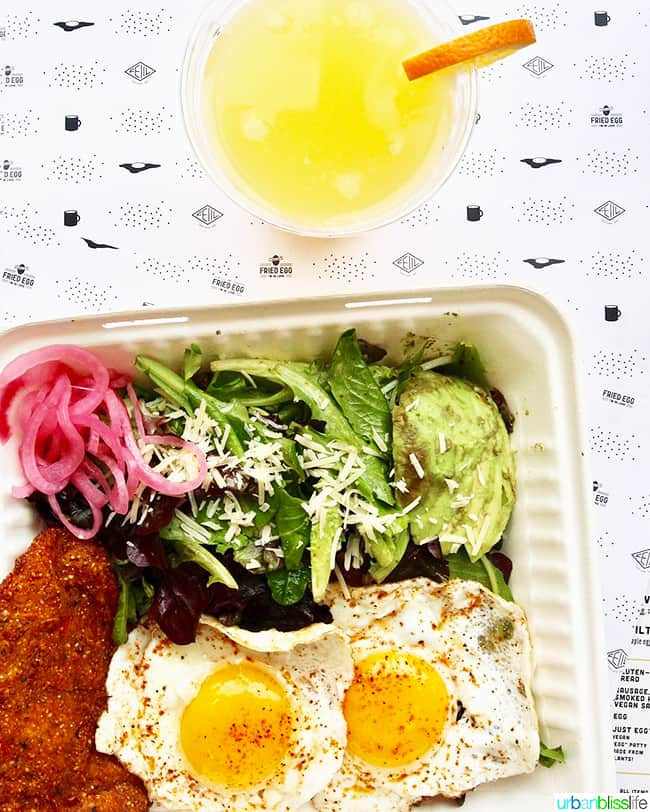 Fried Egg I'm in Love Al Greens