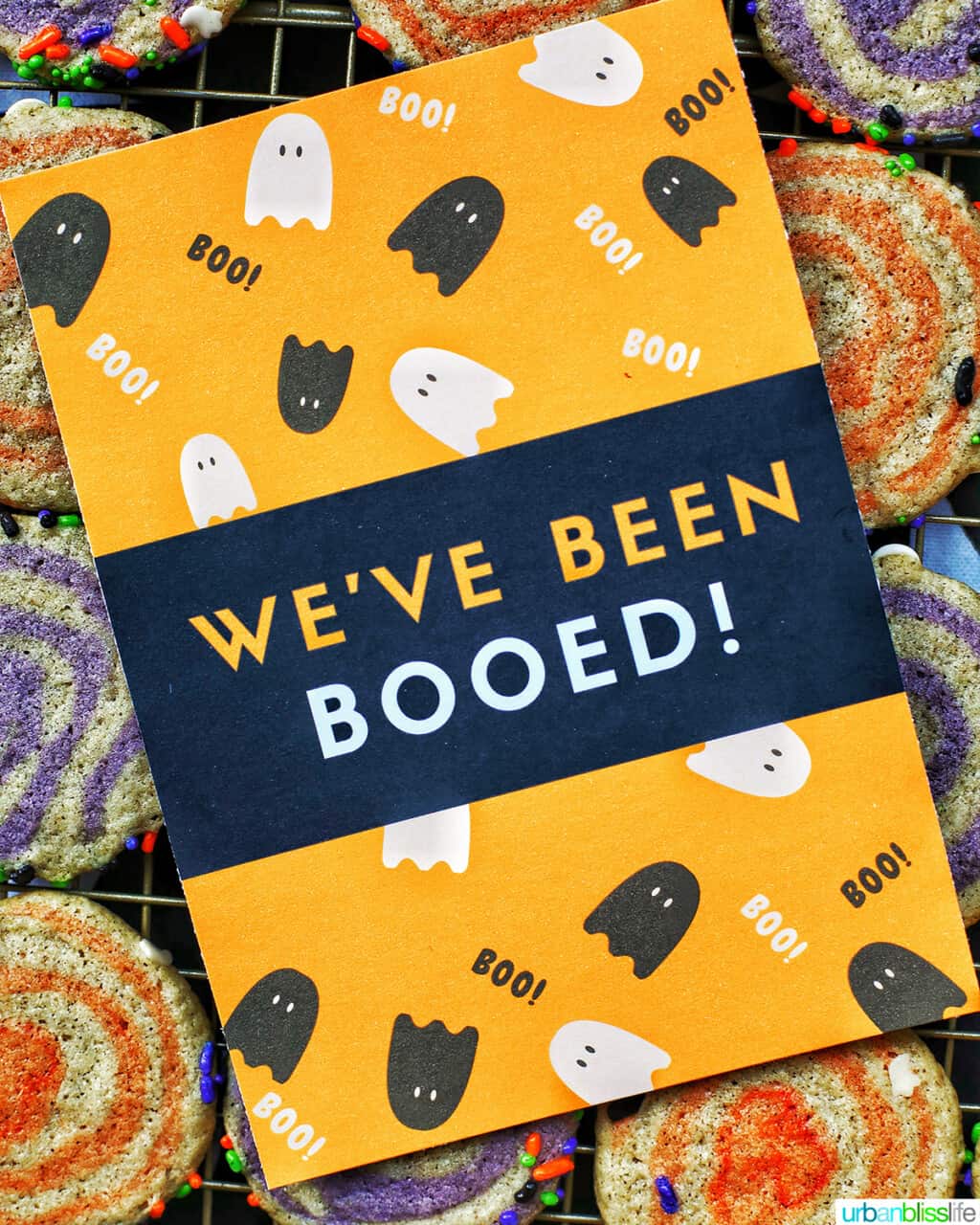 You've Been Booed signs