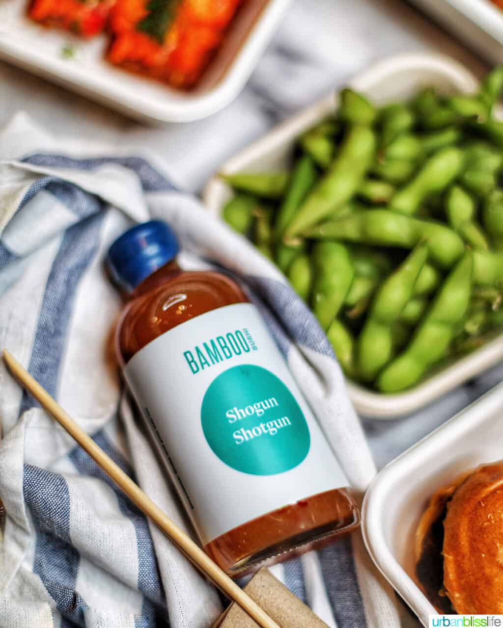Bamboo Sushi to go cocktails