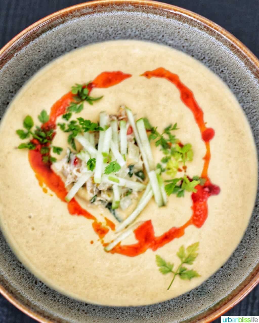 bowl of soup.
