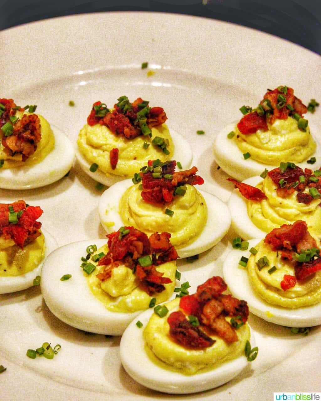 deviled eggs.