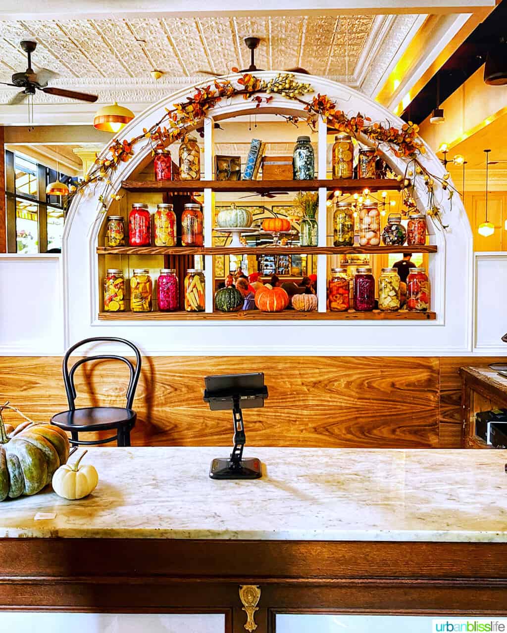 inside of Screen Door restaurant in Portland's Pearl District