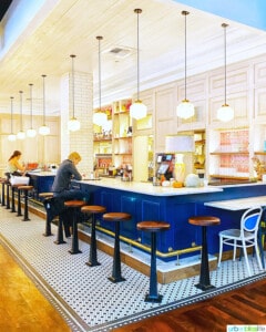 bar at Screen Door restaurant in Portland's Pearl District