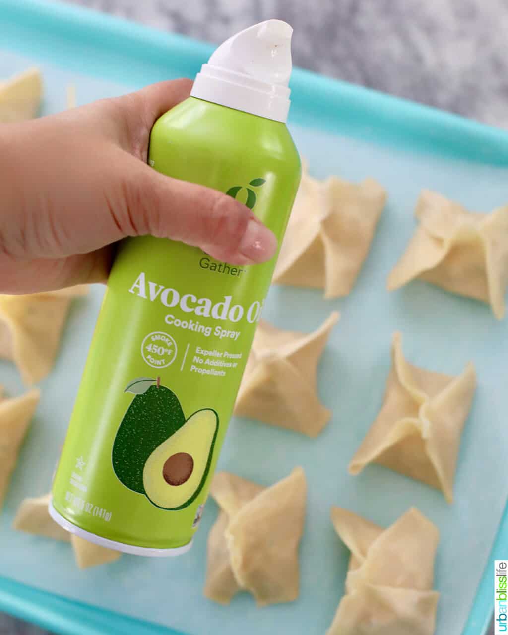 avocado oil spray for air fryer crab rangoons