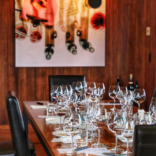 wine tasting at Gran Moraine Winery