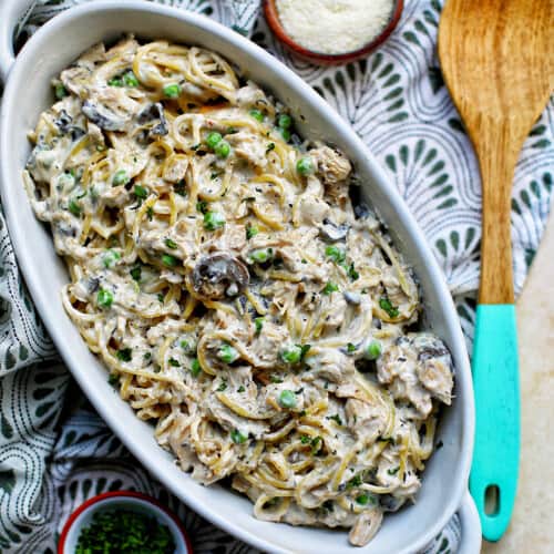 Crockpot Turkey Tetrazzini