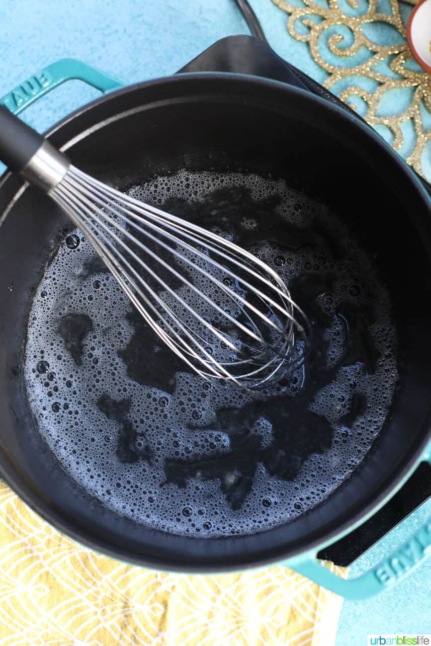 whisking Champagne Jello Shots
