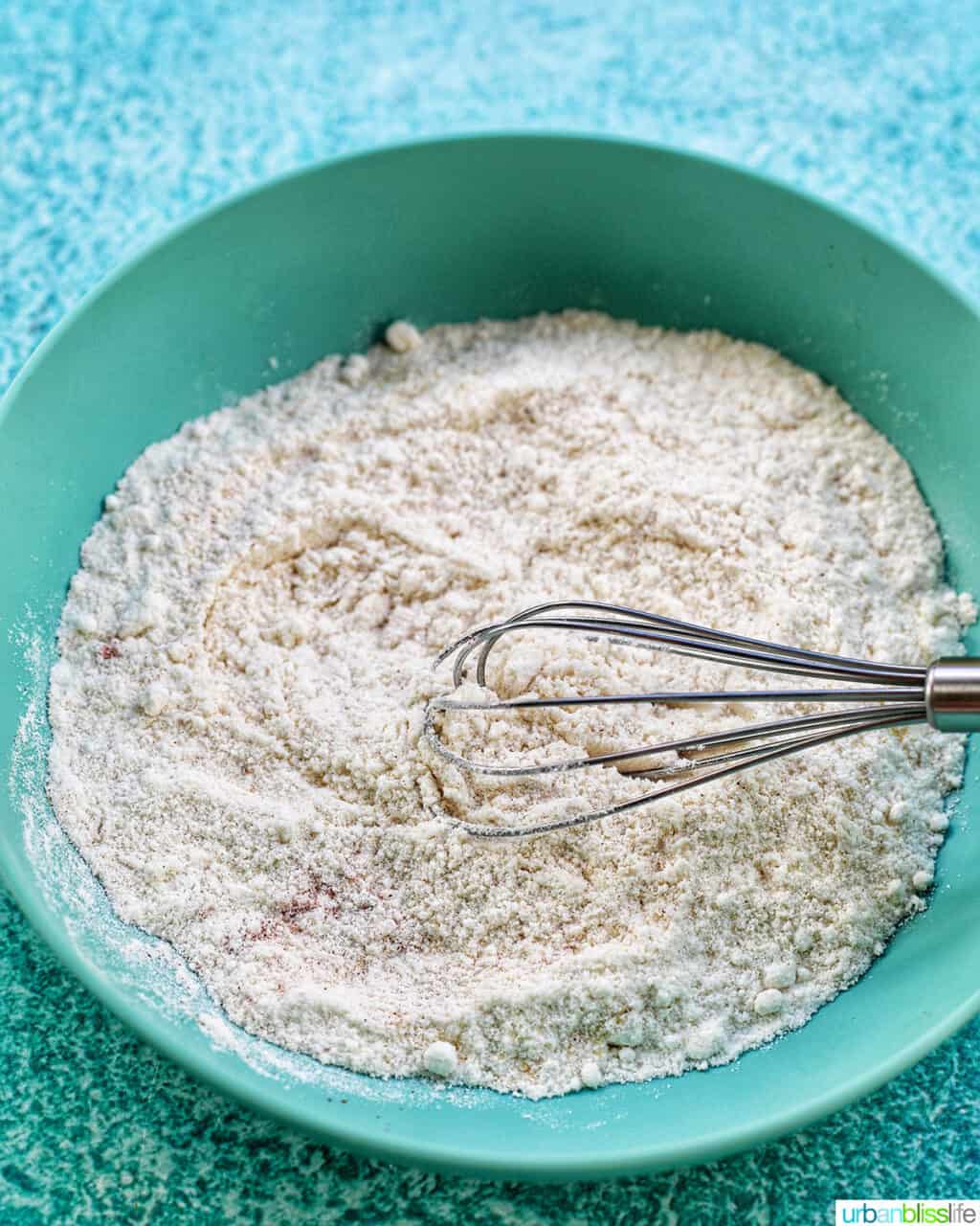 mixing dry ingredients