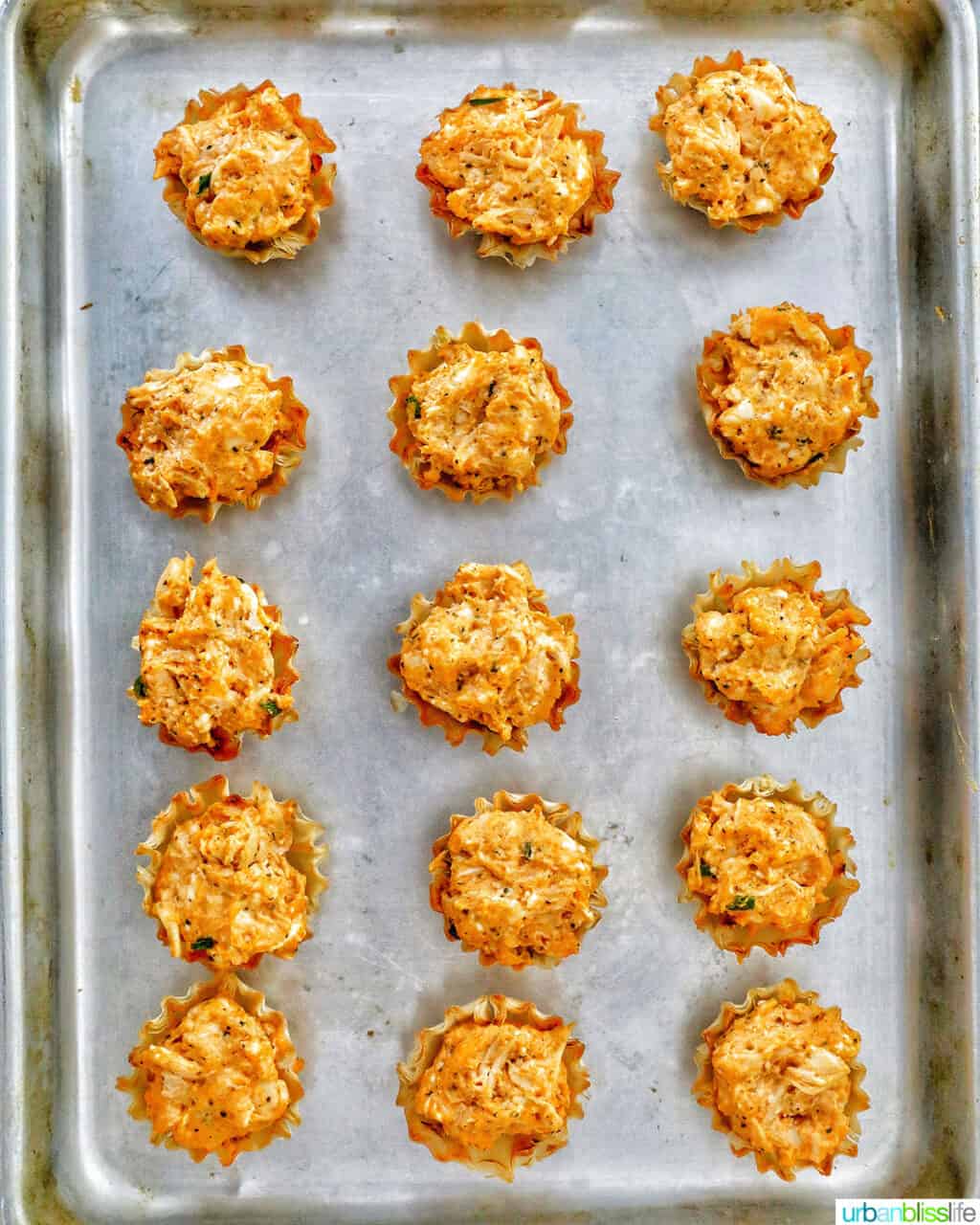 buffalo chicken bites on sheet pan