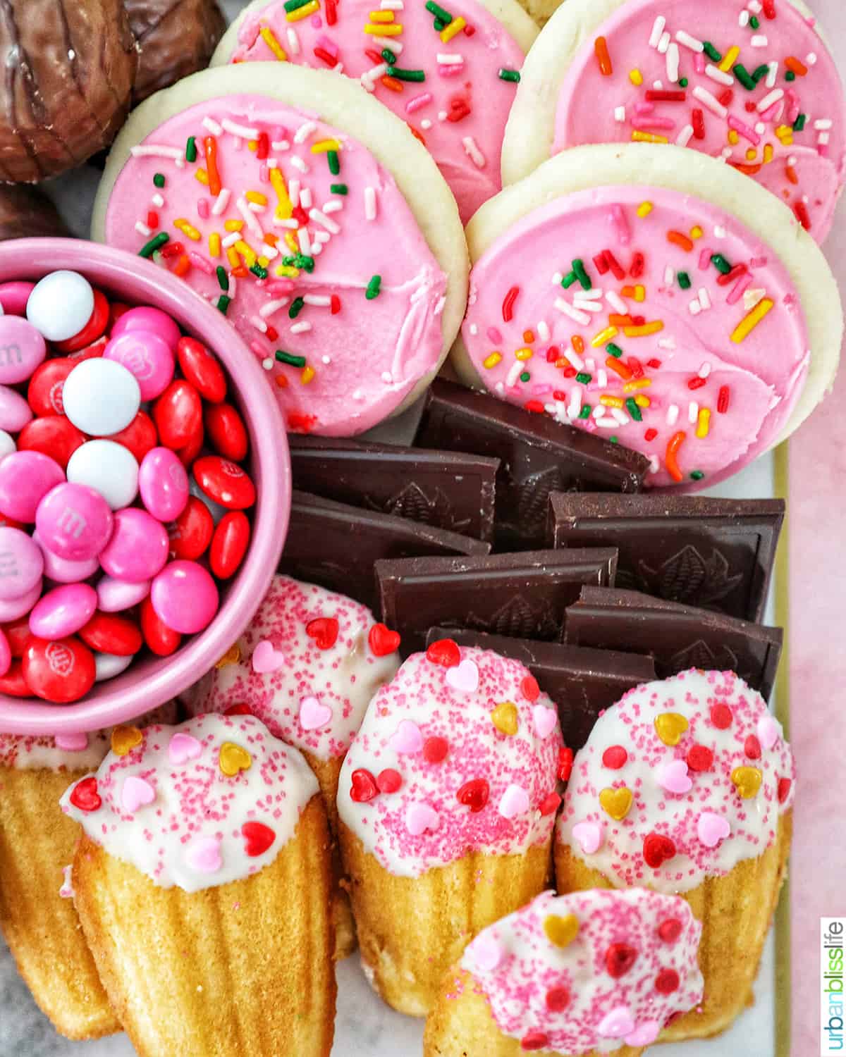 Valentine's Day Dessert Board