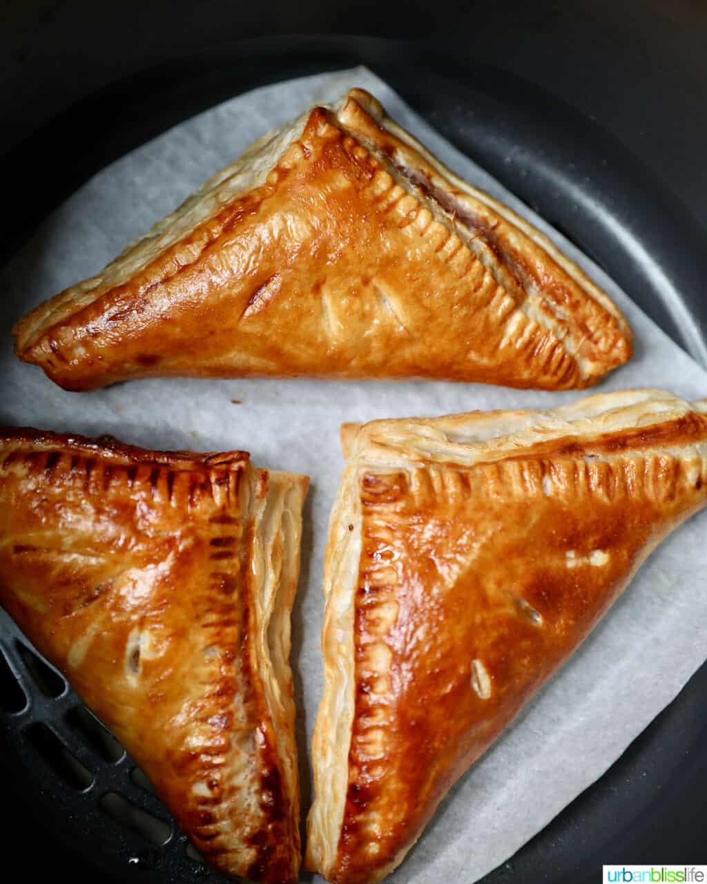 air fried strawberry turnovers in ninja foodi