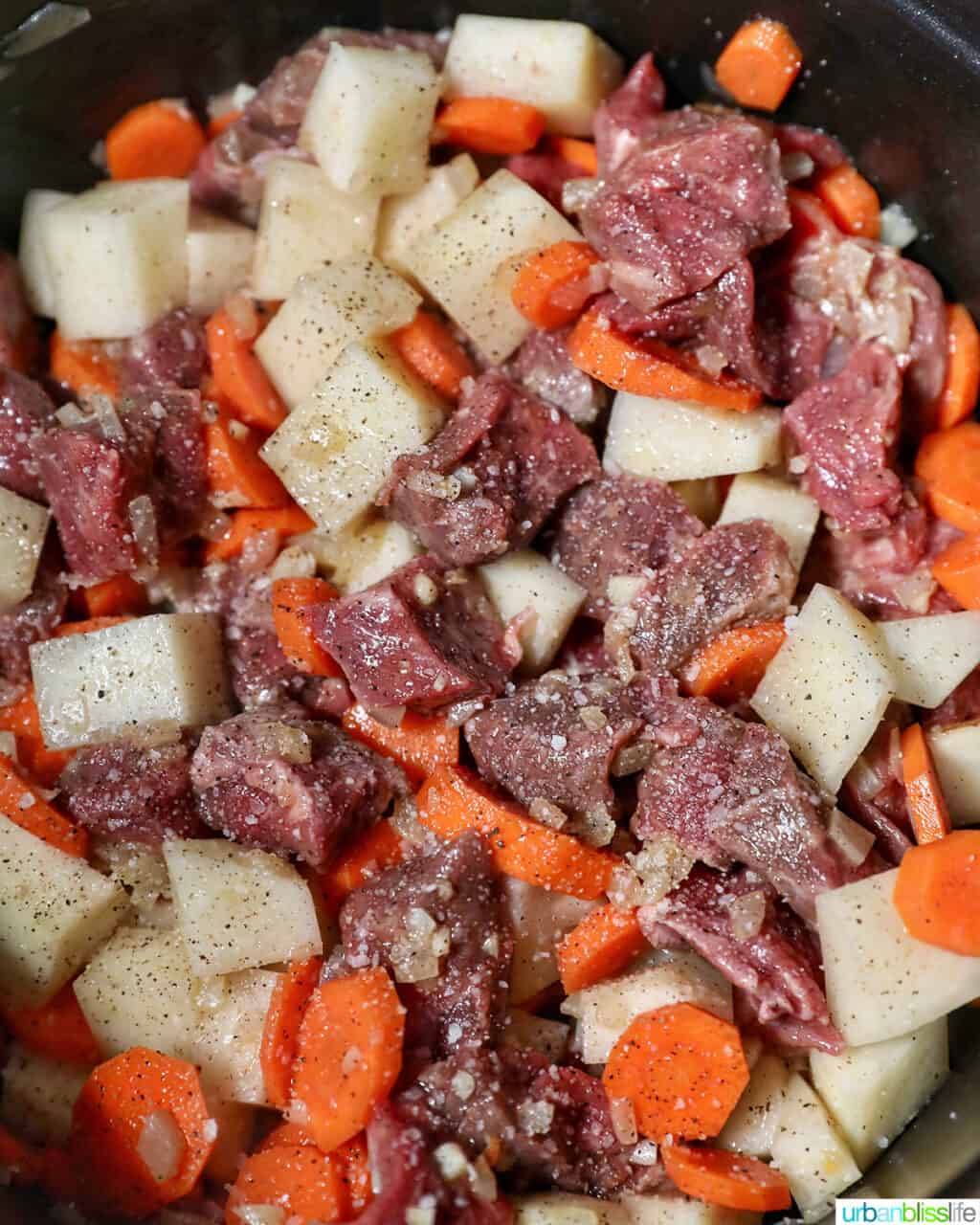 cooking beef caldereta