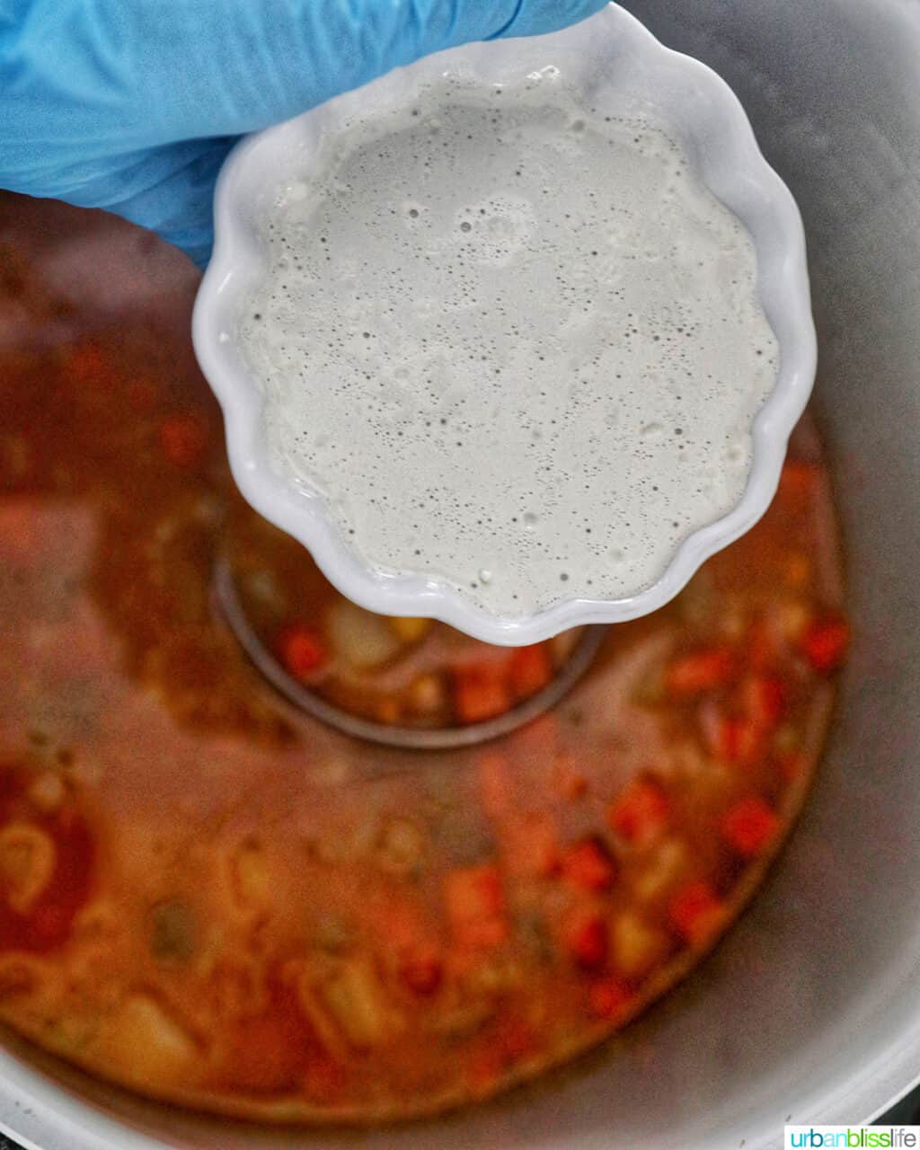 cornstarch slurry